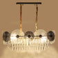 218D-800X300Mm Eliante Gold Crystal Chandeliers  - Without Bulb Cw + Ww + Nw