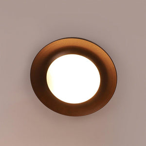 Red Metal Ceiling Light - 3088-S-RED - Included Bulb