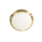 Gold Metal Ceiling Light - 82317-EGLO - Included Bulb