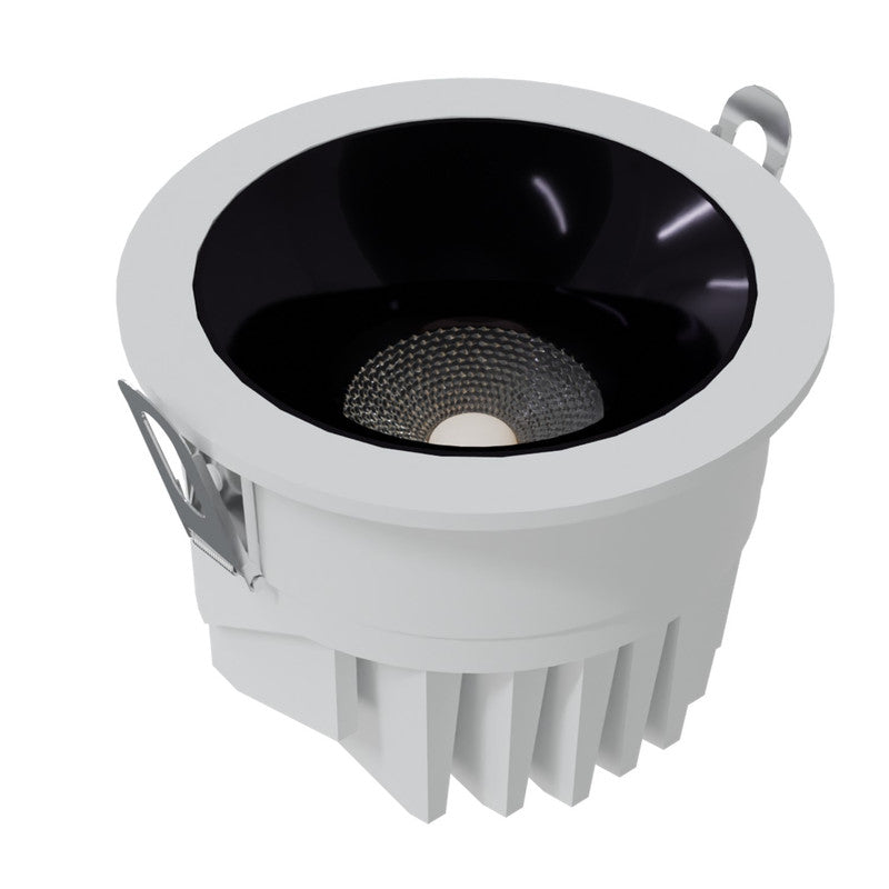 Js Trl Dupple 03 12w Round Fixed Colored Reflector Cob Downlight 