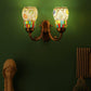 Antique Metal Wall Light - NO-133-2W-MIX - Included Bulb