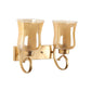 Gold Metal Wall Light - RS-02-2W - Included Bulb