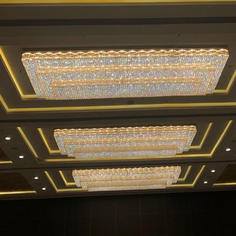Bespoke Chandelier Installations at The Bizton Hotel, Jamshedpur