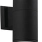 Black Metal Outdoor Wall Light -Bk-1046 - Included Bulb