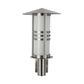 Silver Metal Outdoor Wall Light - DH-1213A - Included Bulb