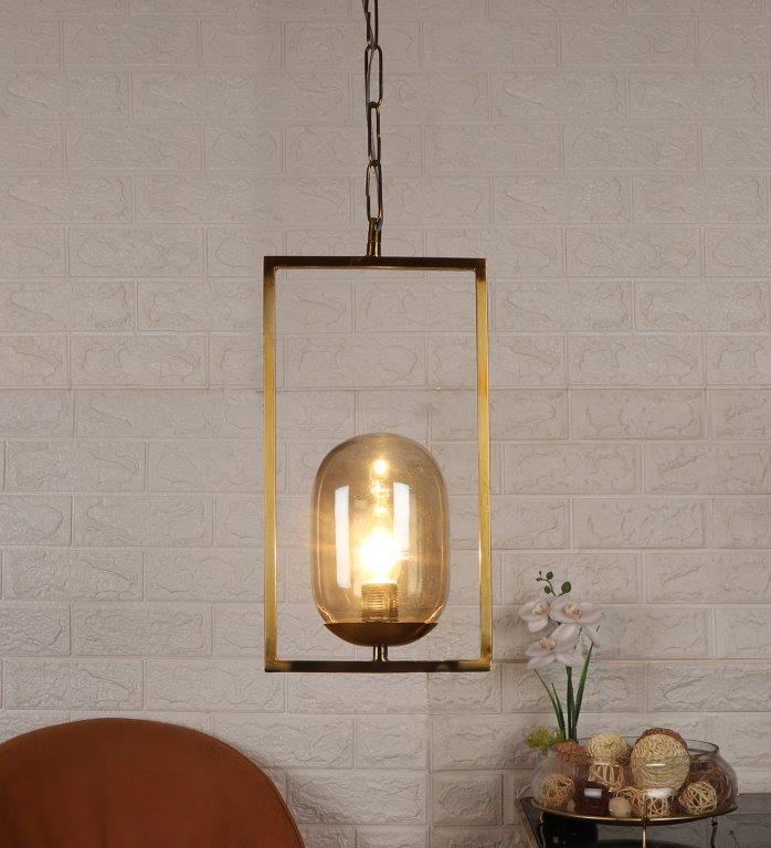 Eliante Porque Gold Iron Hanging Light - E27 holder - without Bulb - JS-1325-S9-HL