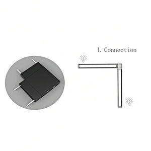 JS-AKS L Connector for Ultra-Slim Magnetic Track