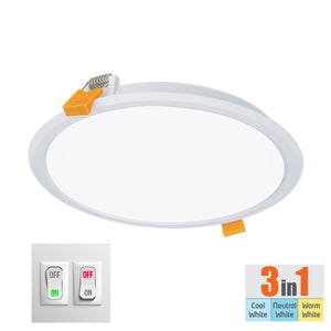 Orient 10w Round Led Moodlight Backlit Panel-3cct 3in1