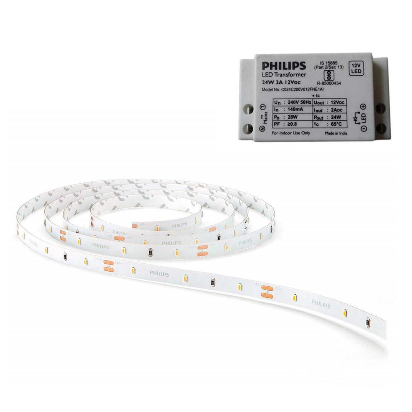 PHILIPS COVE GLOW 25 WATT LED STRIP LIGHT 60 LED PER METER WARM WHITE  YELLOW WITHOUT DRIVER PH1229