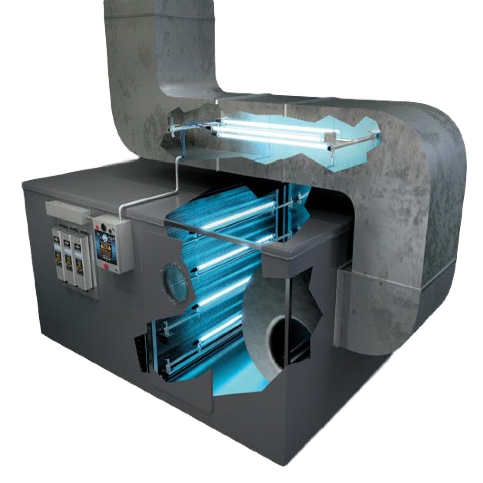 UVC Air disinfection System for HVAC