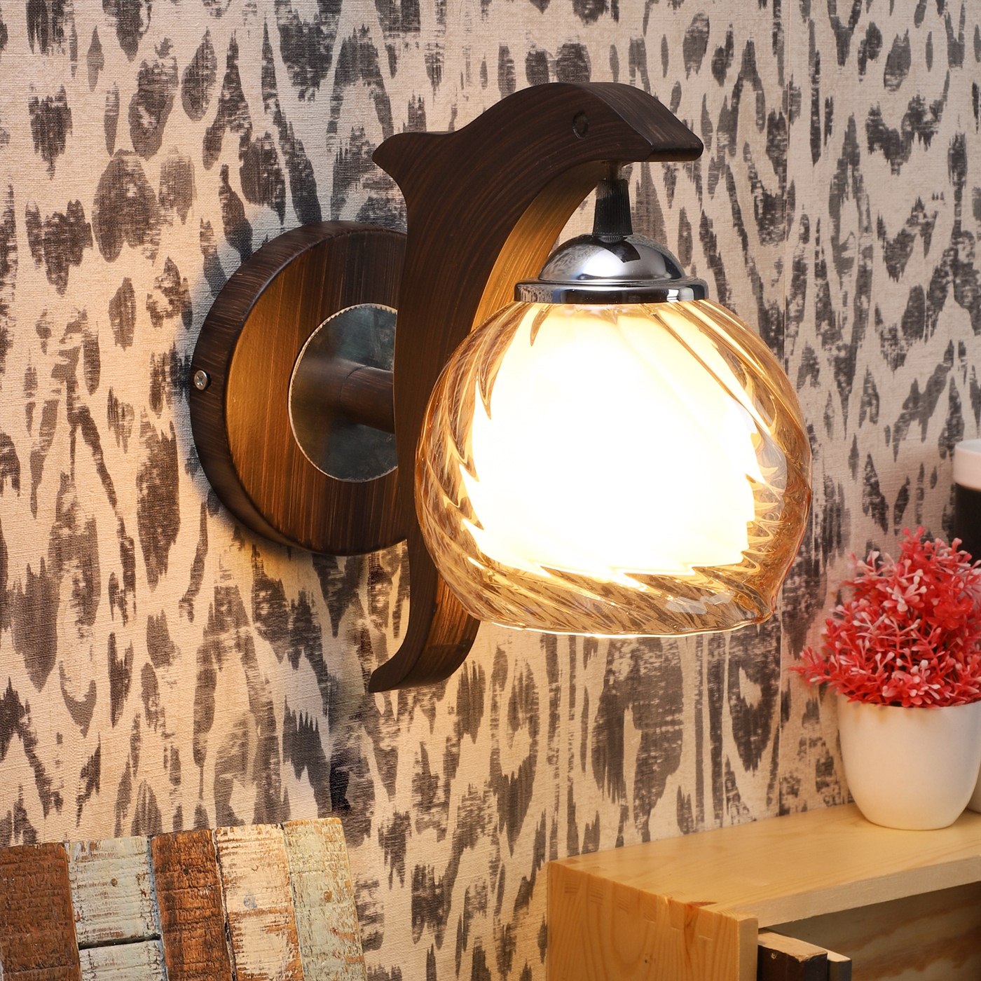 Wooden Wall Lights