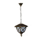 ELIANTE Antique Gold Aluminium Hanging Lights - B22 holder - 0073-1LP- without Bulb