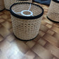 Woven Cane Drum Cascade Chandelier – A Warm Statement for Double-Height Lobbies