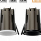 LCP-039 — white + black honeycomb-reflector composition