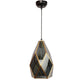 Dorada Gold Brass Hanging Light - 015-1LP - Included Bulbs