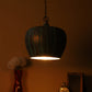 Green Metal Hanging Light - 0187-HL - Included Bulb