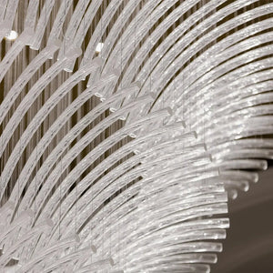 Aurevia Glass Chandelier – Contemporary Elegance with Radiant Glass Design