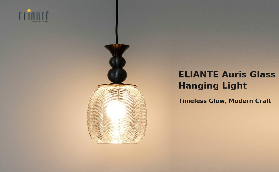 ELIANTE Auris ग्लास हैंगिंग लाइट हीरो