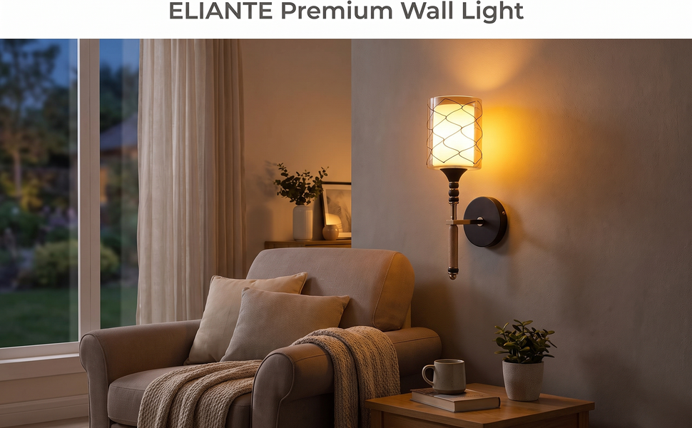 ELIANTE ELAINTE Premium Wall Light Hero Lifestyle