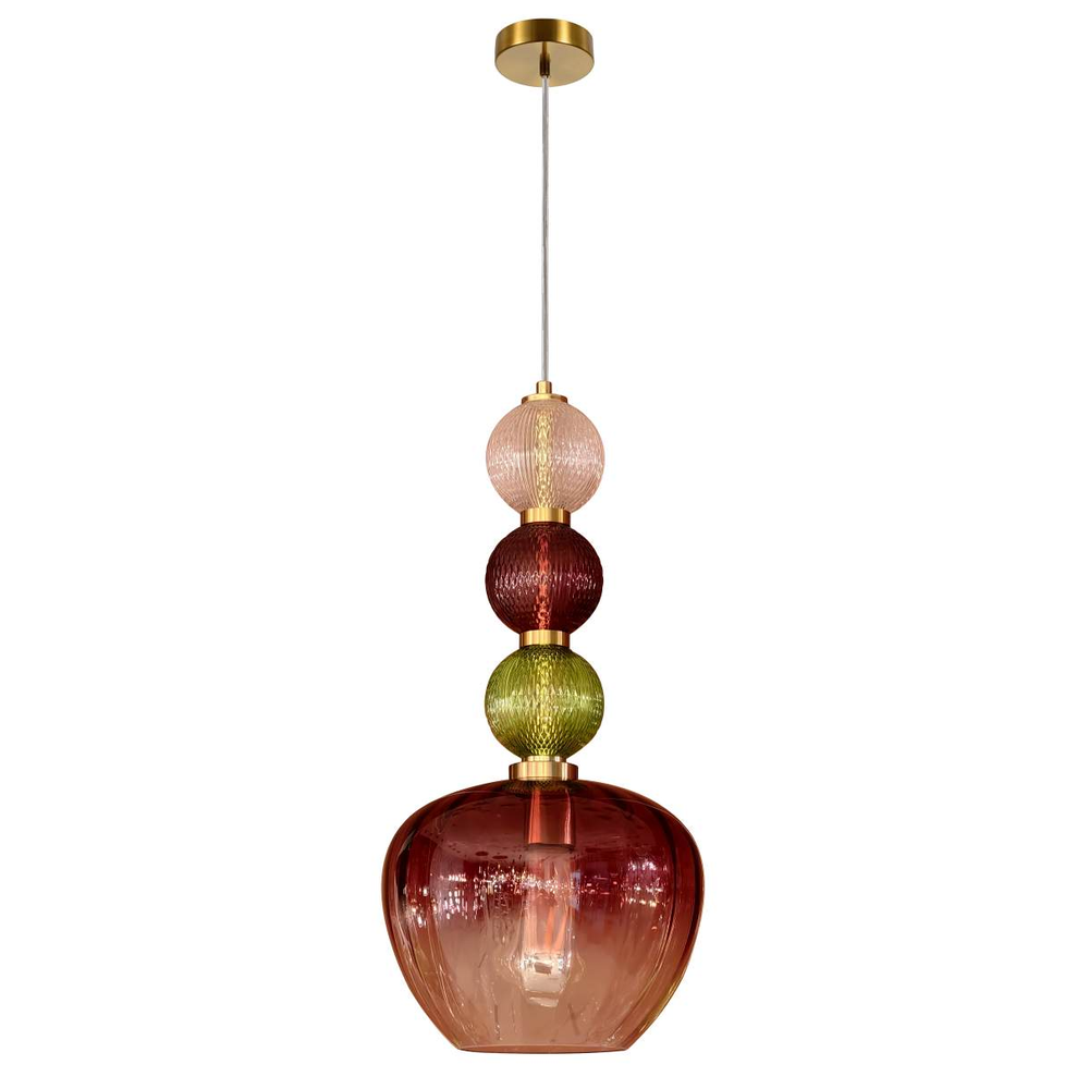JSPHILO-4-468-1xE27 - Multi colour Modern Hanging Light