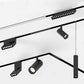 JS-FDS 20mm Magnetic Track System — Black body system overview