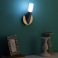 Silver Metal Wall Light - 0228-1W - Included Bulb