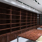 Tulips by Satyabhama — Wood rack detail with engineered vertical illuminance