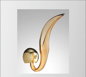 Iris Cristal (Spain) Washington 1-Light Honey Crystal Wall Light