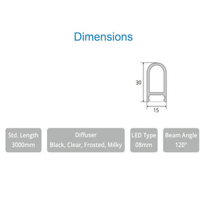 JS-JAS JSAS-Hanger Rod Hanger Hod Alluminium Profile For Strips 038-JAS-S1530