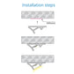 JS-JAS JSAS-Retail Surface 01 Shelf Light Alluminium Profile For Strips 039-JAS-S3213