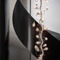 Frosted Plum Glass Branch Chandelier – A Statement Piece for Grand Staircases