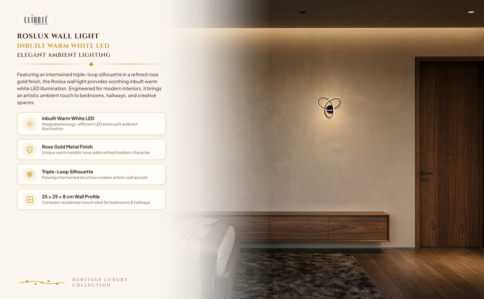 ELIANTE Roslux Wall Light Ambiance Panel