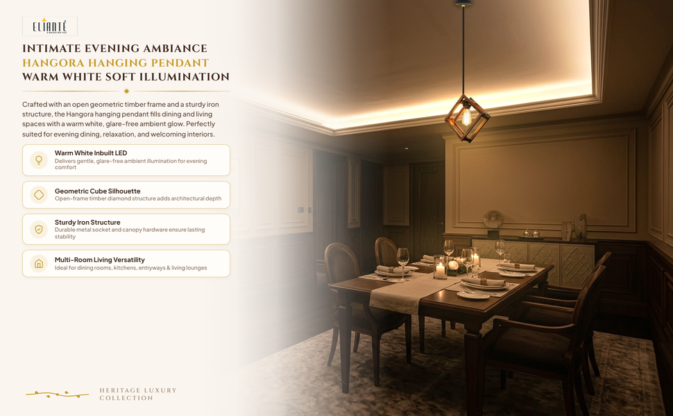ELIANTE Hangora Hanging Light Ambiance Panel