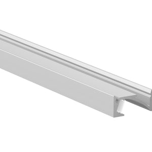 JS-JAS JSAS-Shelf Surface Asysmetric Shelf Light Alluminium Profile For Strips 041-JAS-S2110