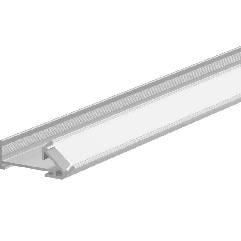 JS-JAS JSAS-Edge Profile Sided With Veneer Slot Shelf Edge Alluminium Profile For Strips 044-JAS-S3416