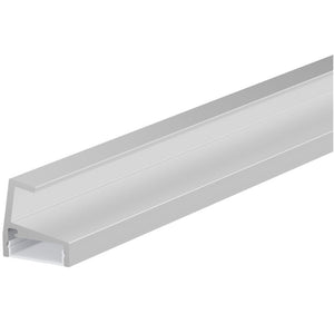 JS-JAS Jas Glass Mounted 02 Glass Shelf Alluminium Profile For Strips 048-JAS-S2626