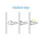 JS-JAS LP 05-02 Wall Triangle Wall Up Light Alluminium Profile For Strips 054-JAS-S6526