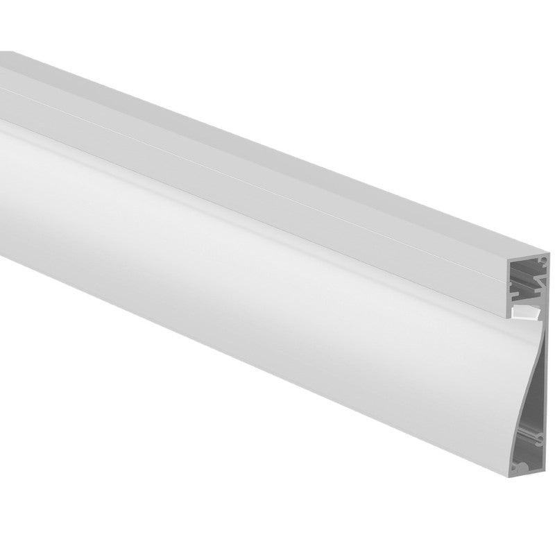 JS-JAS Skirting Alluminium Profile For Strips 059-JAS-S1880