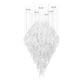 Aurora Frost Chandelier – Elegant Frosted Glass Leaves for Modern Interiors