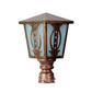 ELIANTE Copper Iron Gate Light - B22 holder - 078-COPPER-GL- without Bulb