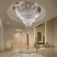 Aurevia Glass Chandelier – Contemporary Elegance with Radiant Glass Design