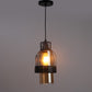 Black  Metal  Hanging Light-092-1l - Included Bulb