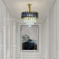 Black Mamba Luxury K9 Crystal LED Chandelier Series | Round, Rectangle & Double Height Designs