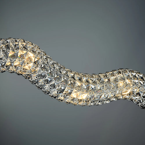 JSPHILO-1-027-3xE-14 Crystal Wall Light