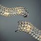 JSPHILO-1-027-3xE-14 Crystal Wall Light