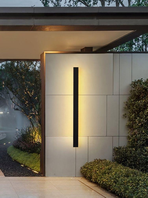 Modern IP67 LED Wall Light – Dark Anthracite Finish -Custom Sizes Available