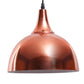 Golden  Metal  Hanging Light -10inch -Shade Copper - Included Bulb
