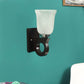 Brown Wood Wall Lights -1002-1W-JS-a2h - Included Bulbs