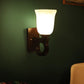 Brown Wood Wall Lights -1002-1W-JS-a2h - Included Bulbs
