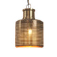 Brass Antique Metal Hanging Lights - 1004 - Included Bulb